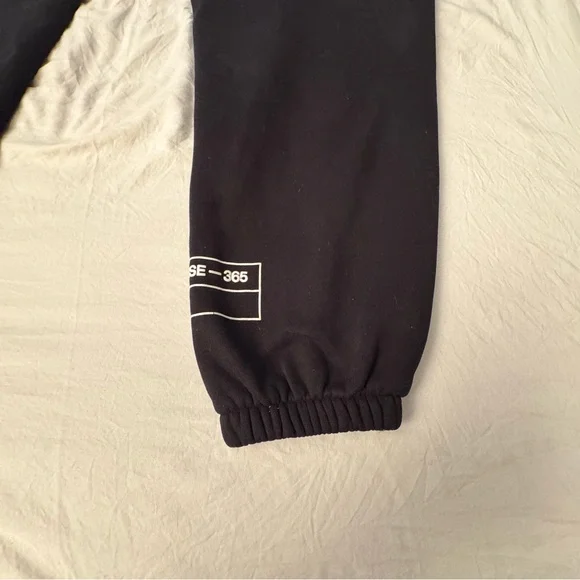 Turn Up Turn Down Barcode Joggers 365 Baggy Sweatpants Size 4XL Smiley Face